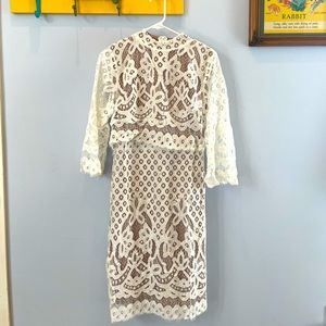 Ivy City Brand Lace Dress. Size M. Never been worn.